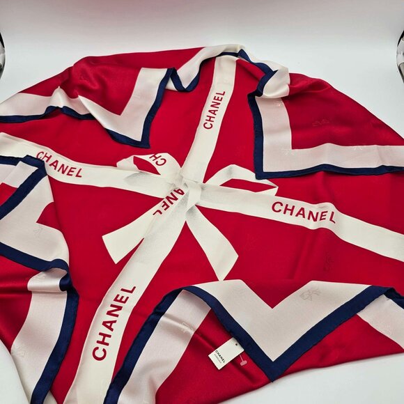 CHANEL Silk Scarf 350-042525 - Picture 7 of 10